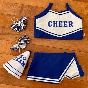Build-A-Bear Cheer outfit and accesories